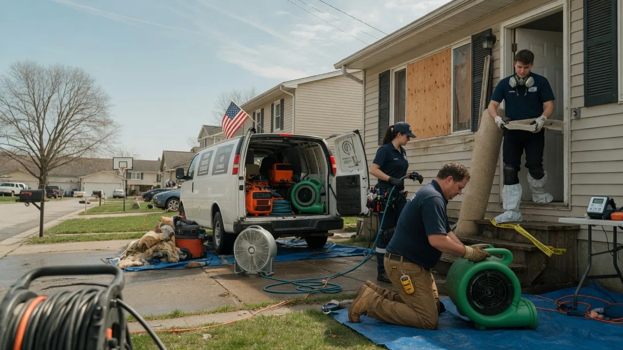 Water Damage Restoration in Clarendon, PA near me